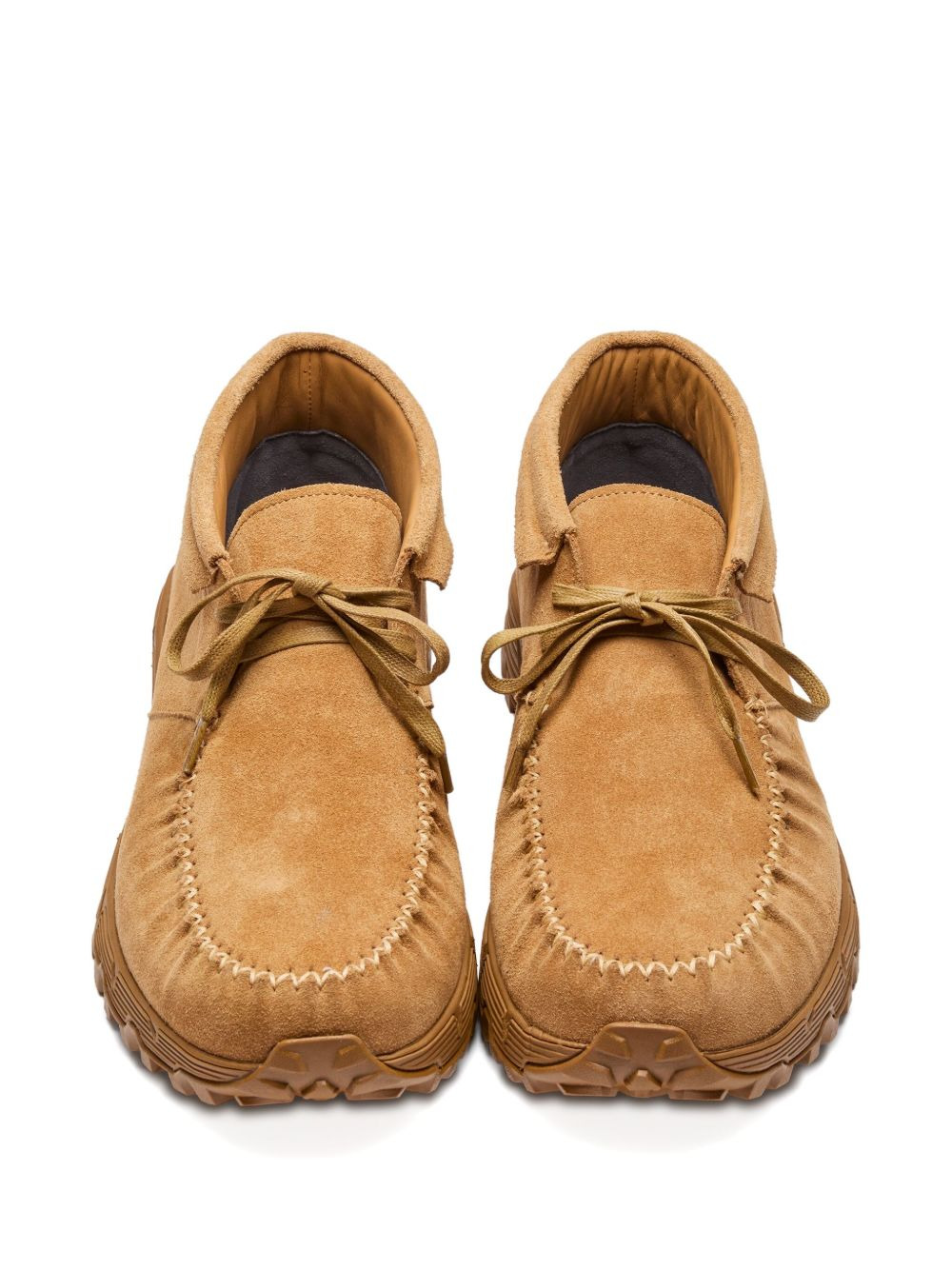 fringed suede trainers - 4