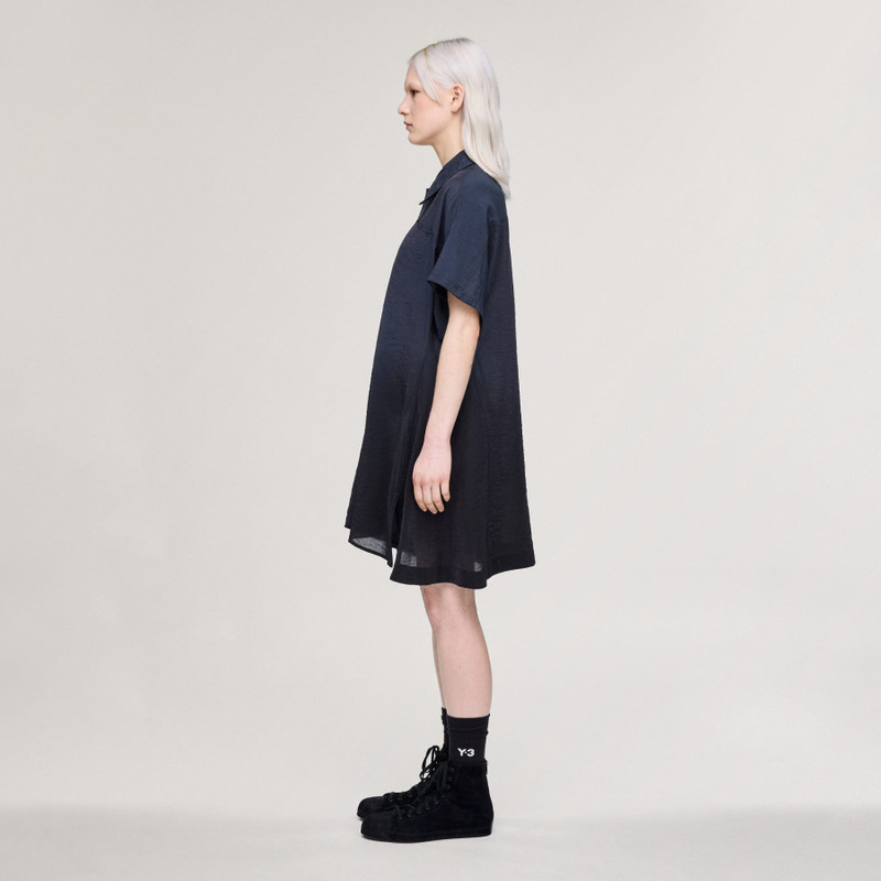 Y-3 SHORT SLEEVE DIP DYE UTILITY OVERSHIRT 4