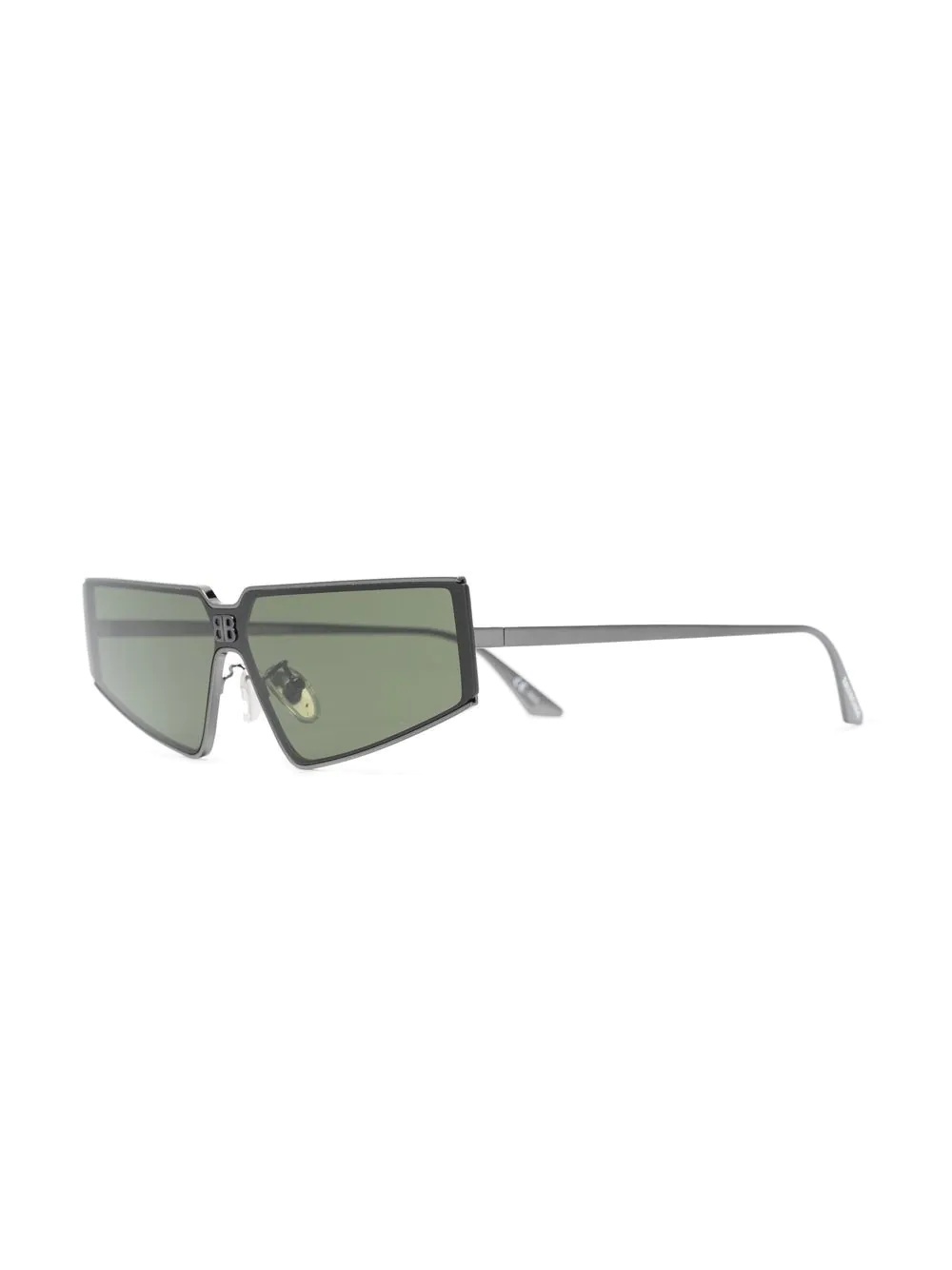 square tinted sunglasses - 2