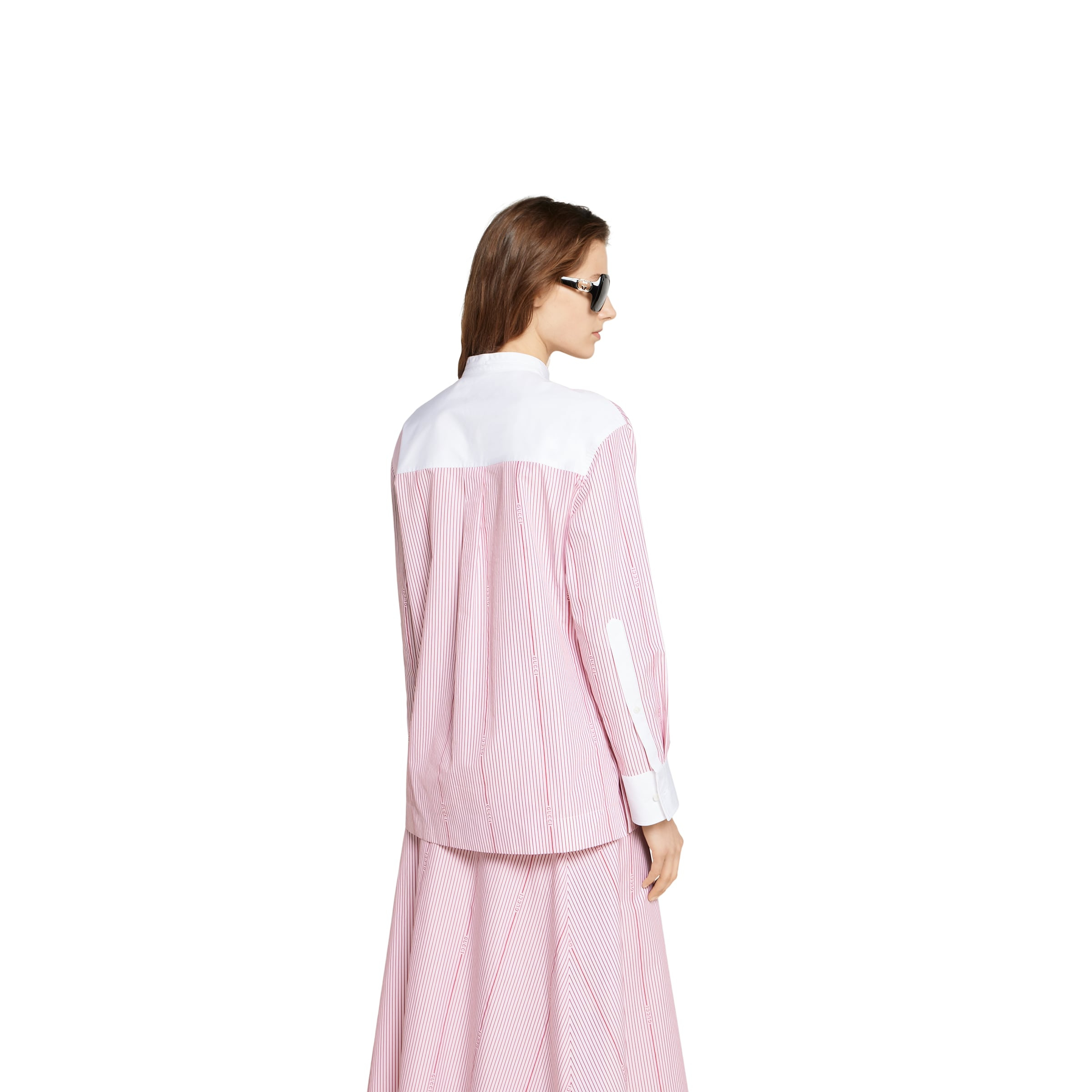 Gucci cotton fil coupé shirt - 4