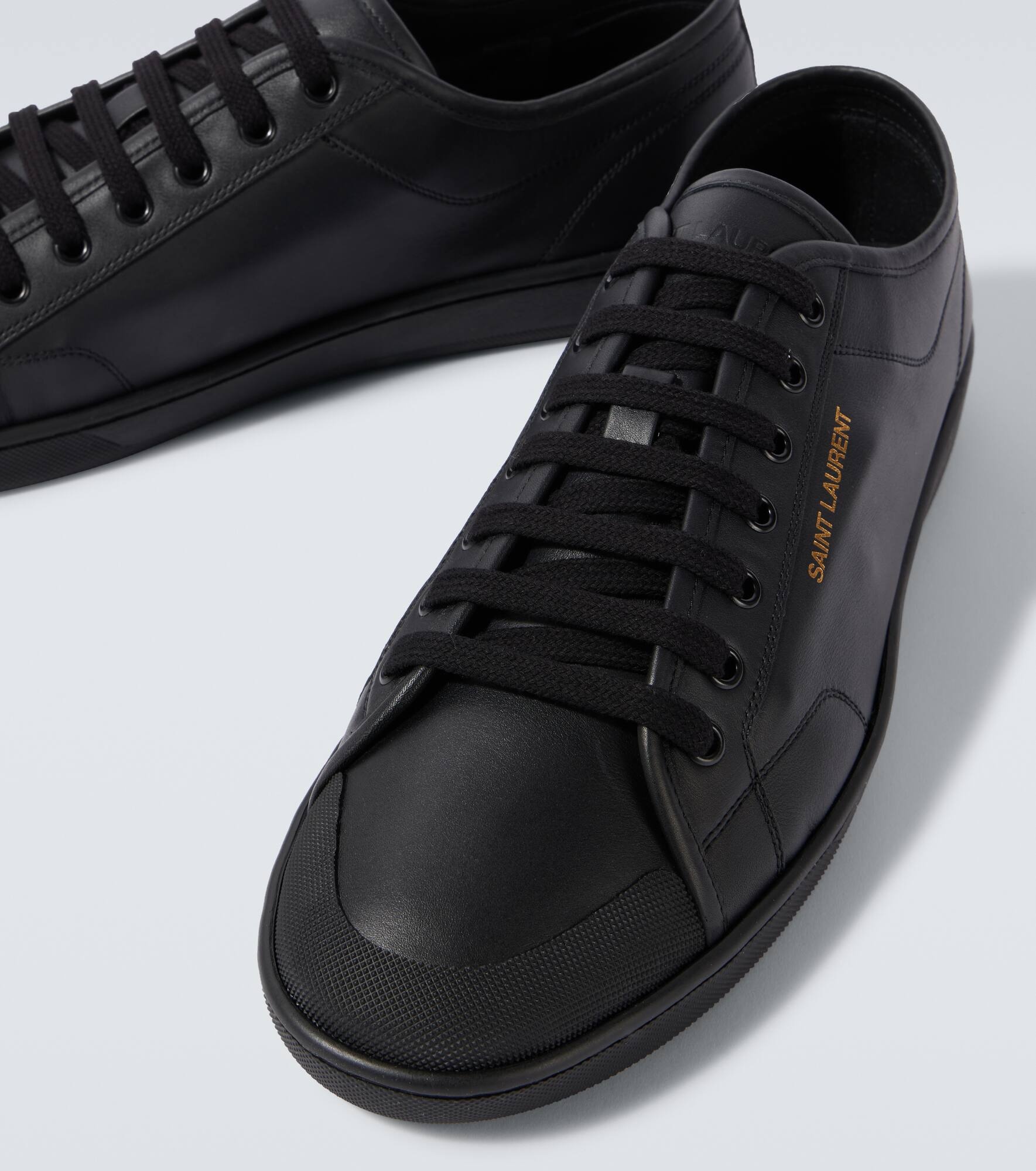 Leather sneakers - 3