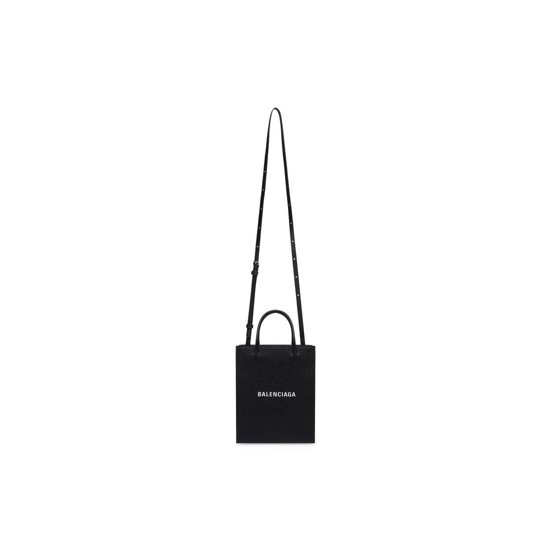 Women's Large Shopping Bag in Black - 5