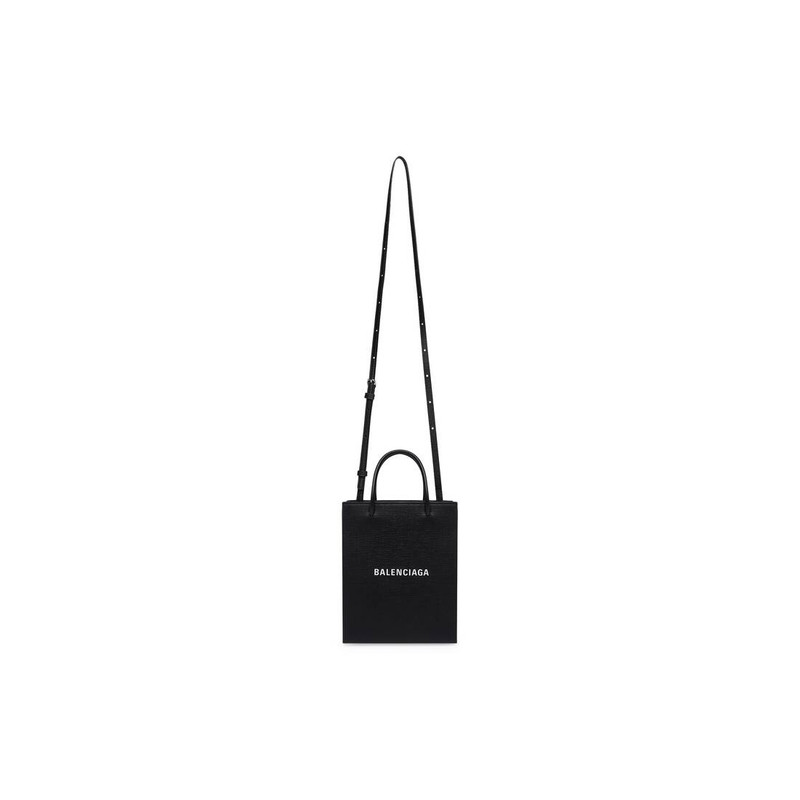 Women's Large Shopping Bag in Black 5