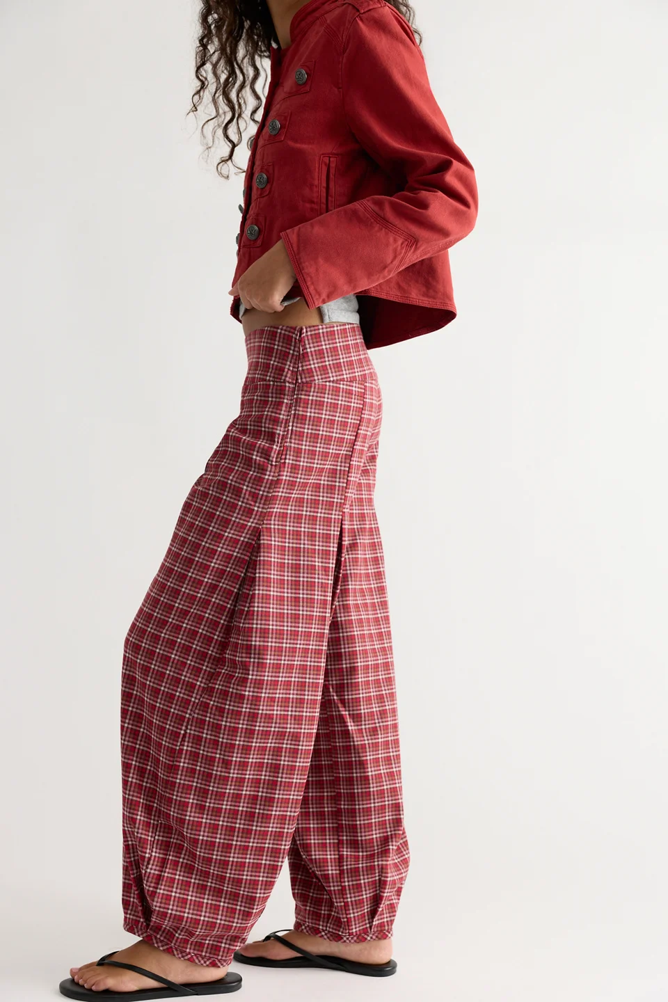Lizzy Low-Rise Pull-On Pants - 1