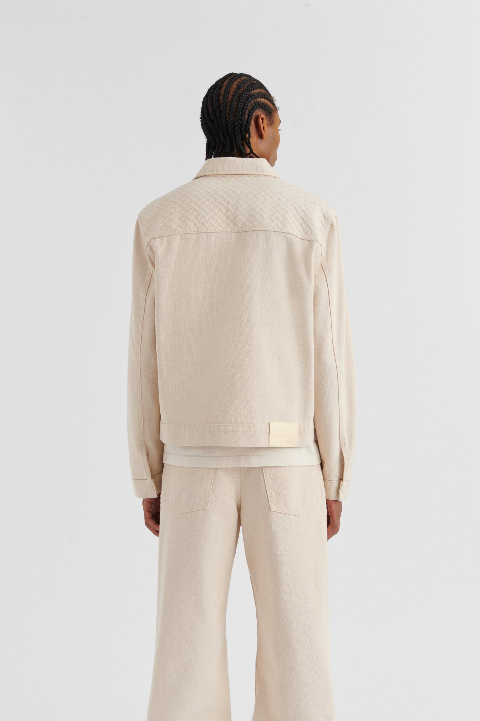 Grate Embossed Jacket - 3