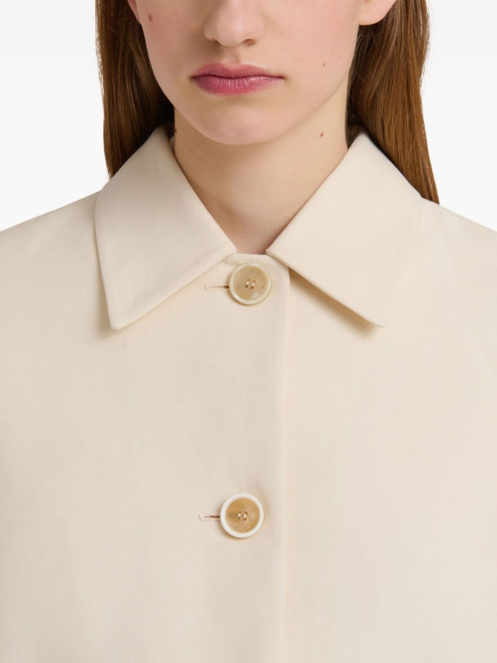 cotton cropped jacket - 5