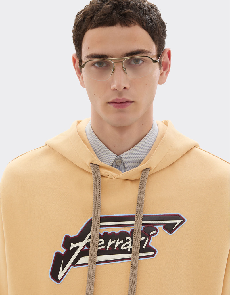 Hoodie with Ferrari patch 5