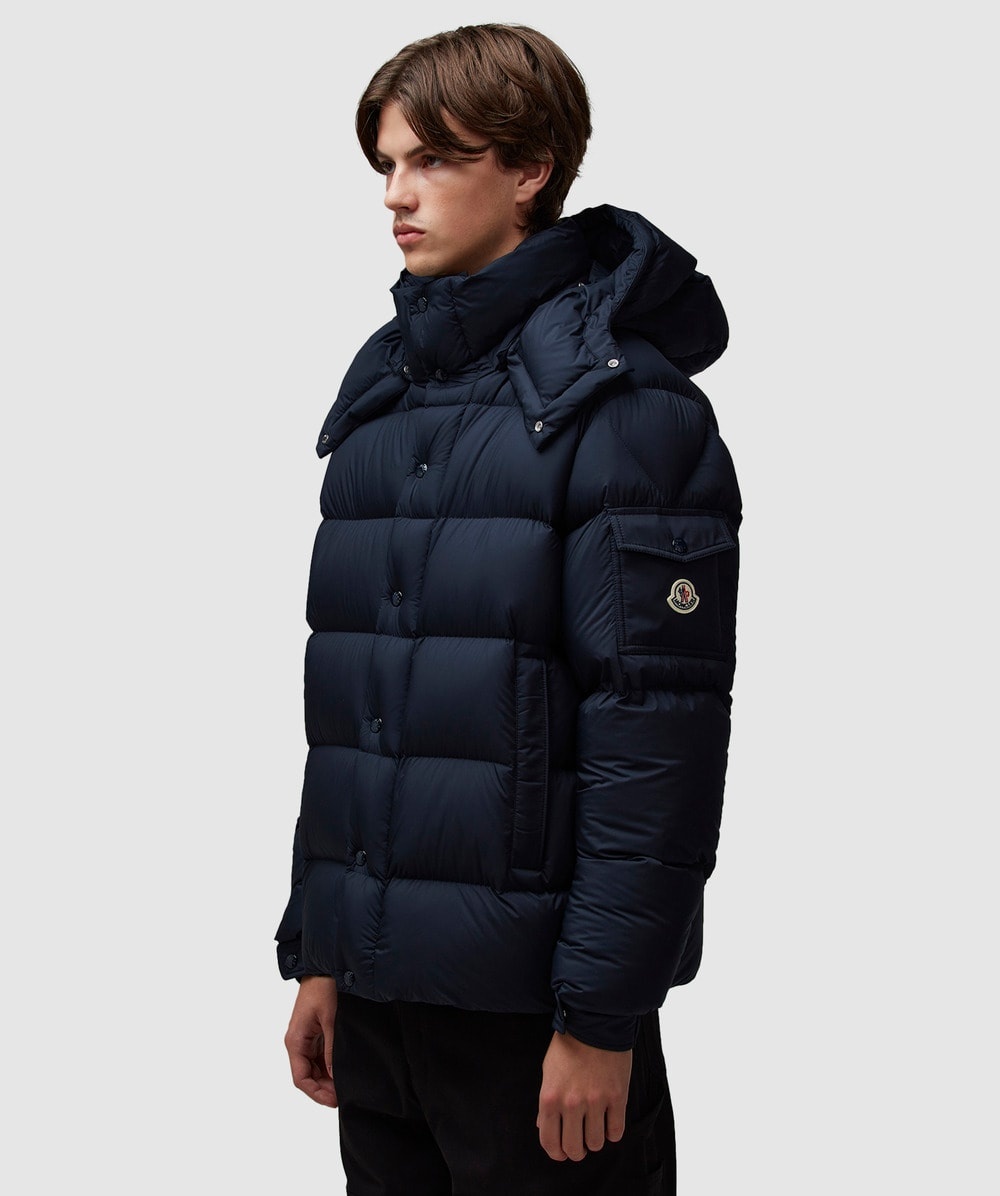Moncler Vezere short down jacket | sevenstore | REVERSIBLE