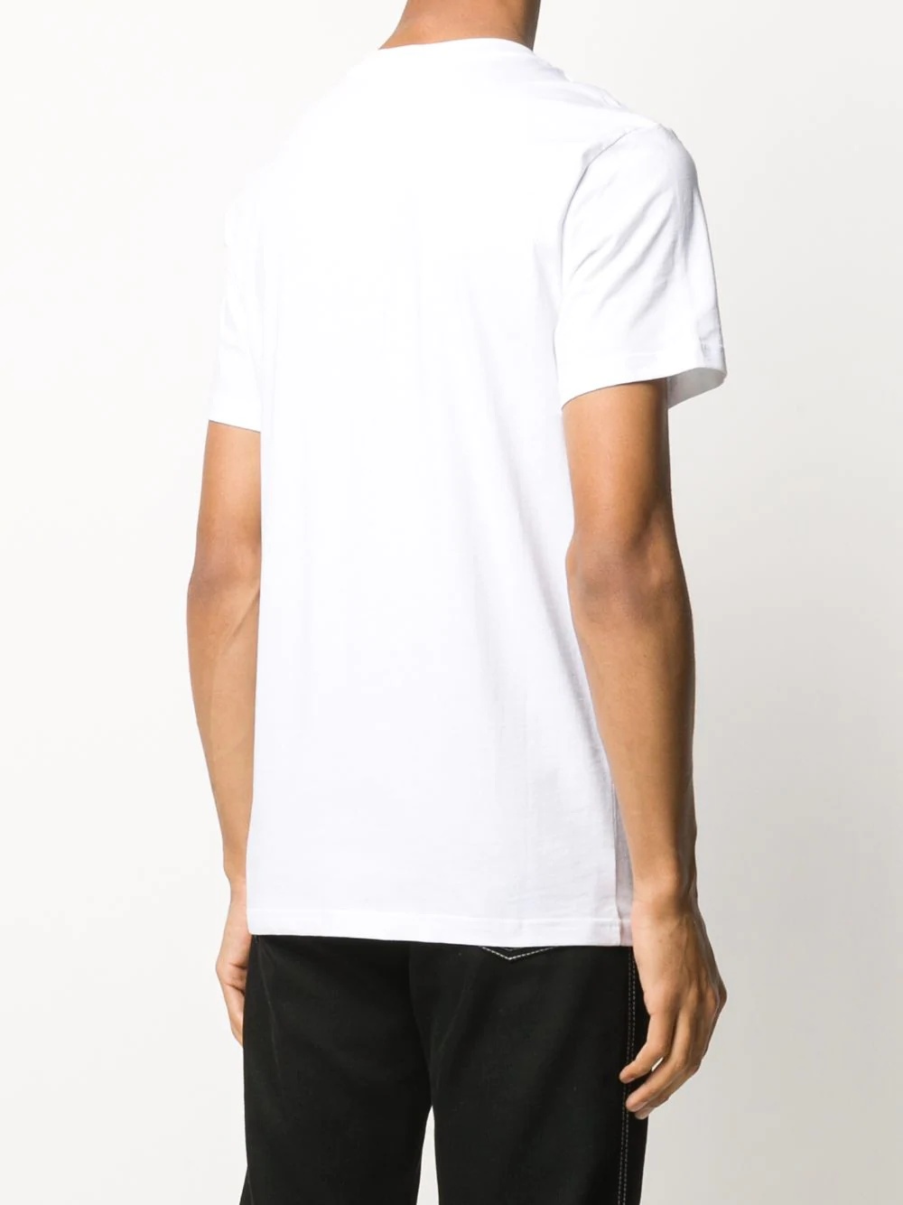 logo print T-shirt - 4