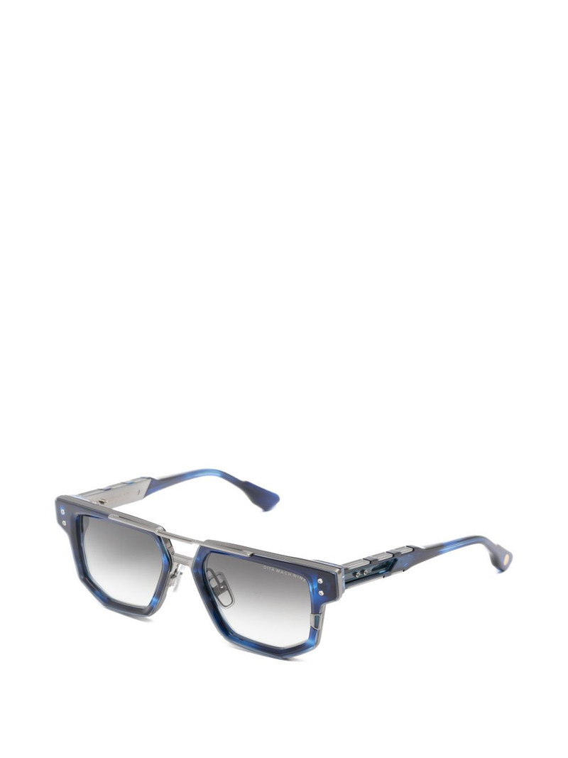 DITA Mach-Nine geometric-frame sunglasses outlook