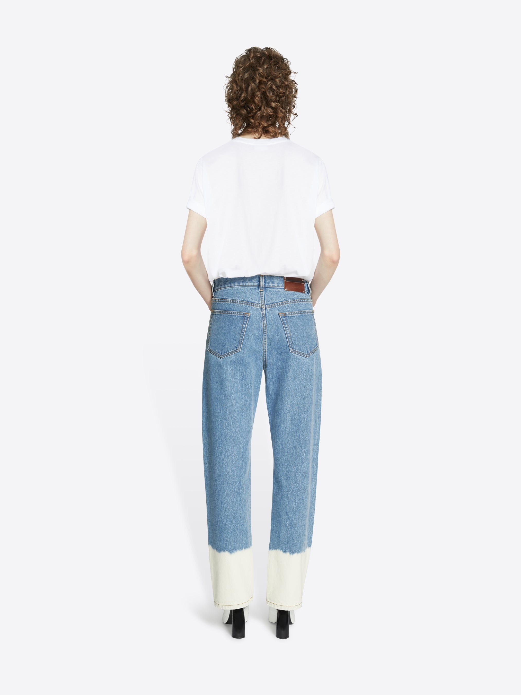 STRAIGHT BLEACH JEANS - 4