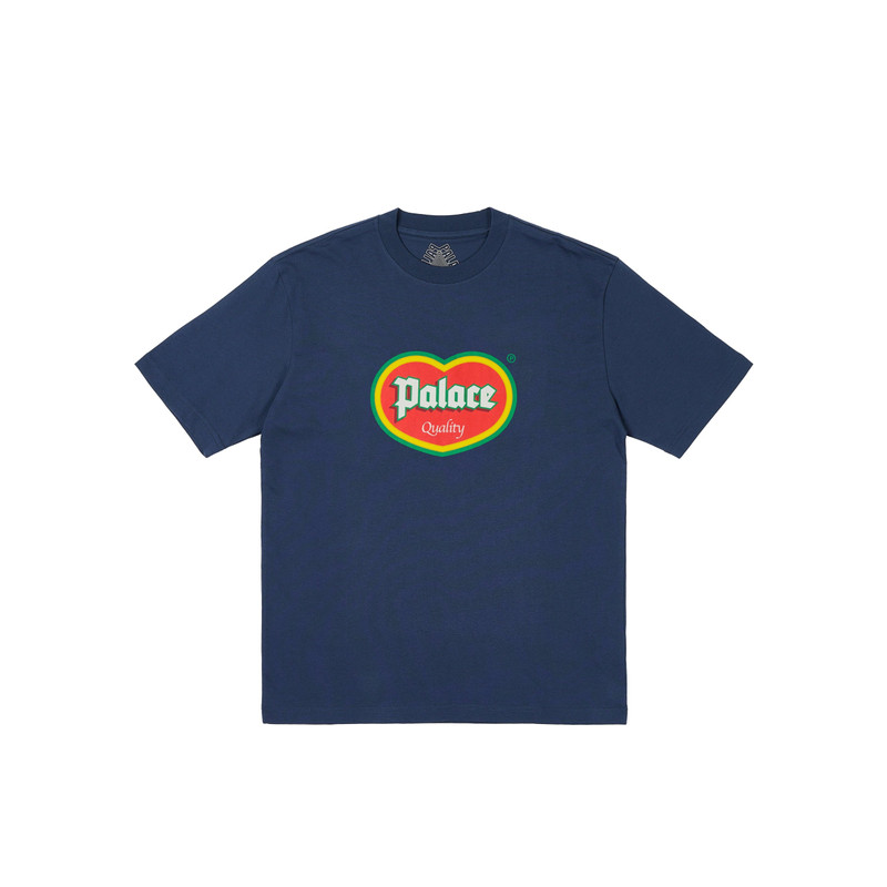 PALACE QUALITY T-SHIRT NAVY - 1