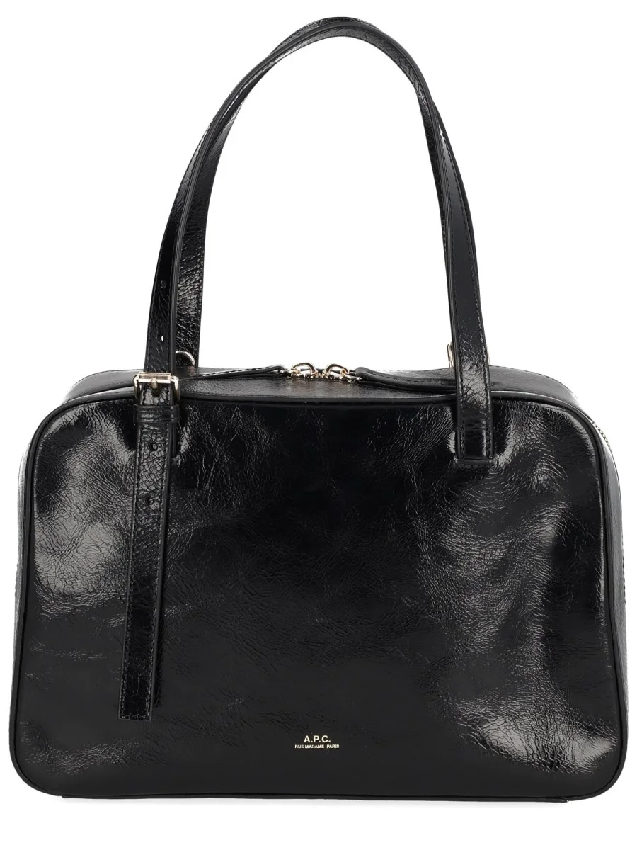 LEATHER VIRGINIE BAG - 1