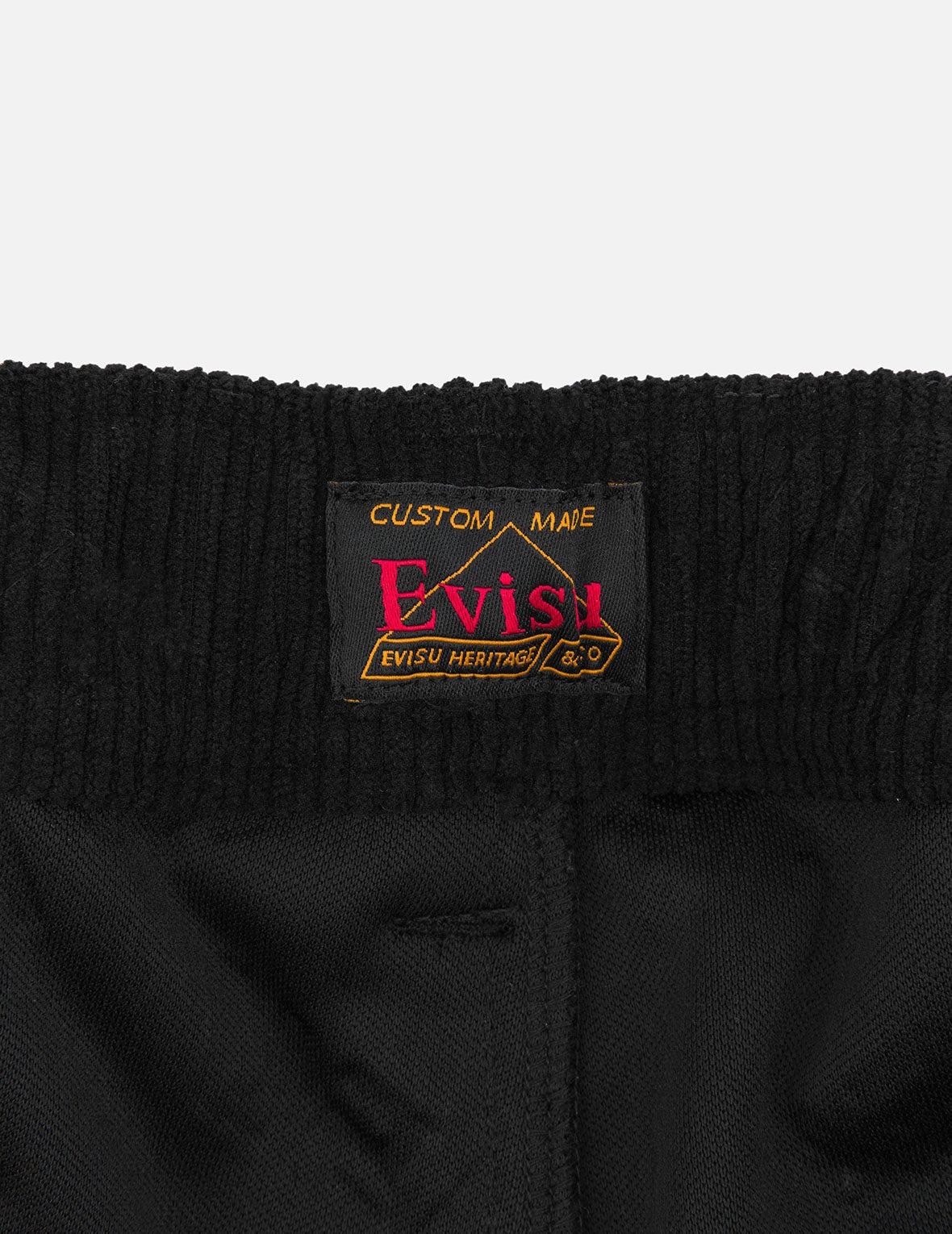 Allover Evisu Deboss Print and Seagull Embroidery Relax Fit Woven Joggers - 7