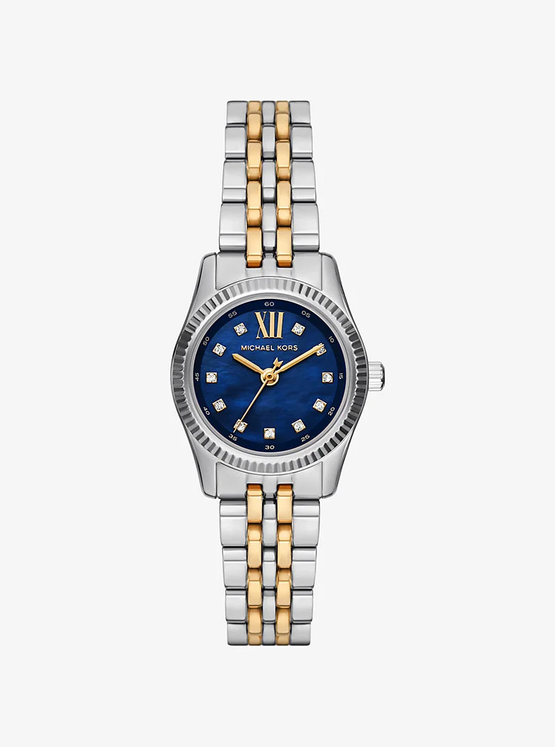 Mini Lexington Pavé Two-Tone Watch - 1
