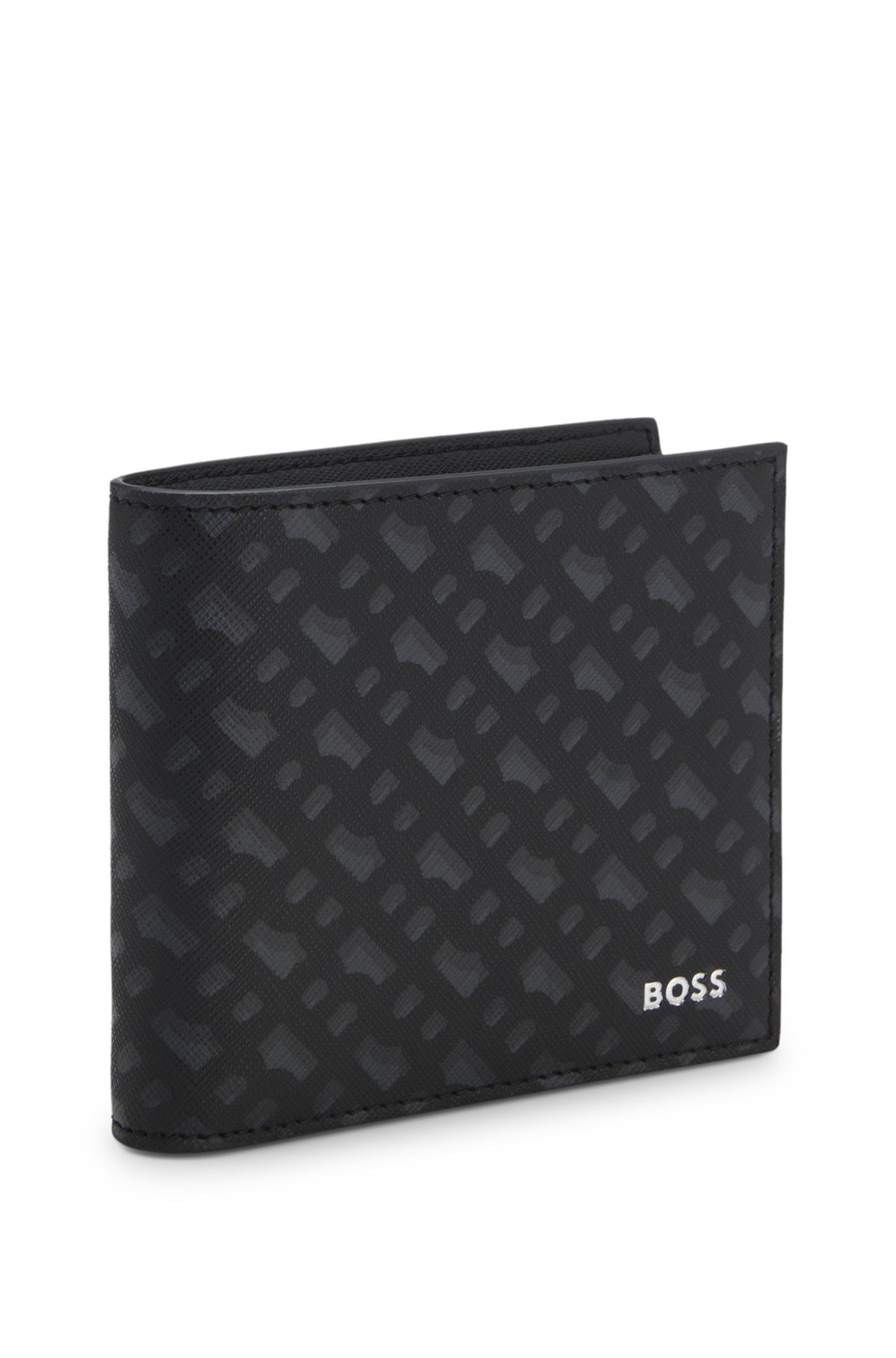MONOGRAM WALLET WITH FOIL-EMBOSSED LOGO - 4
