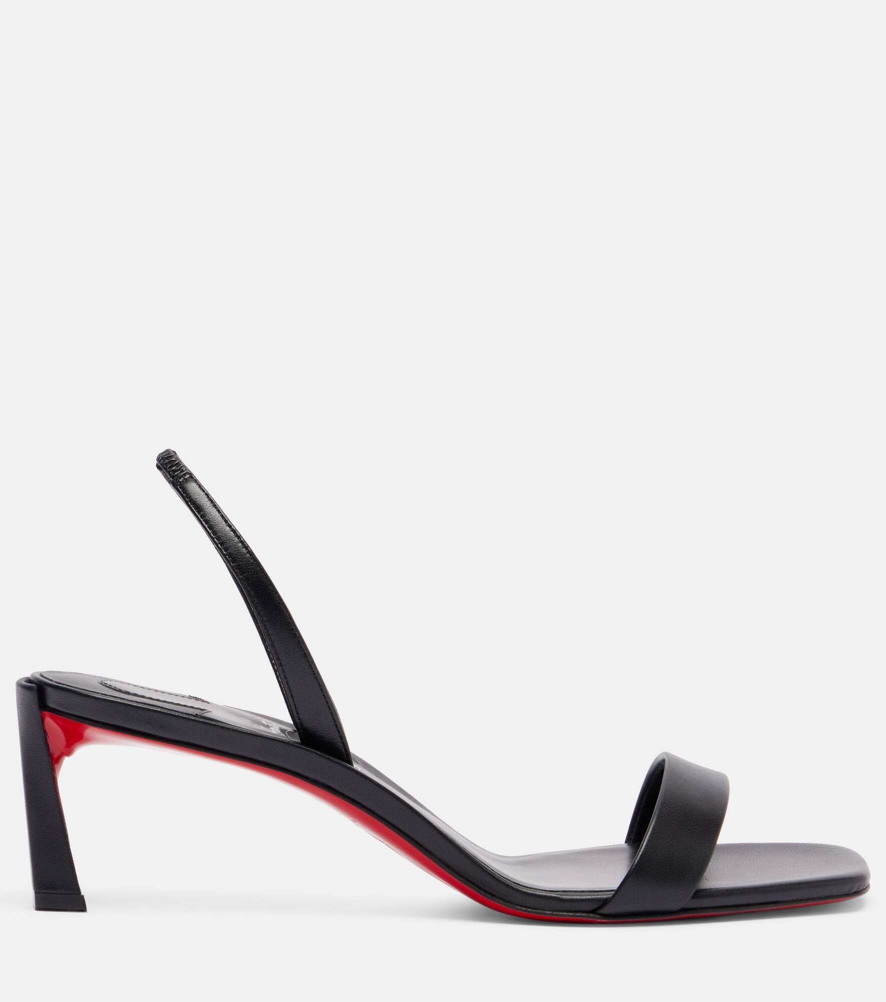 O Condora 55 leather slingback sandals - 4