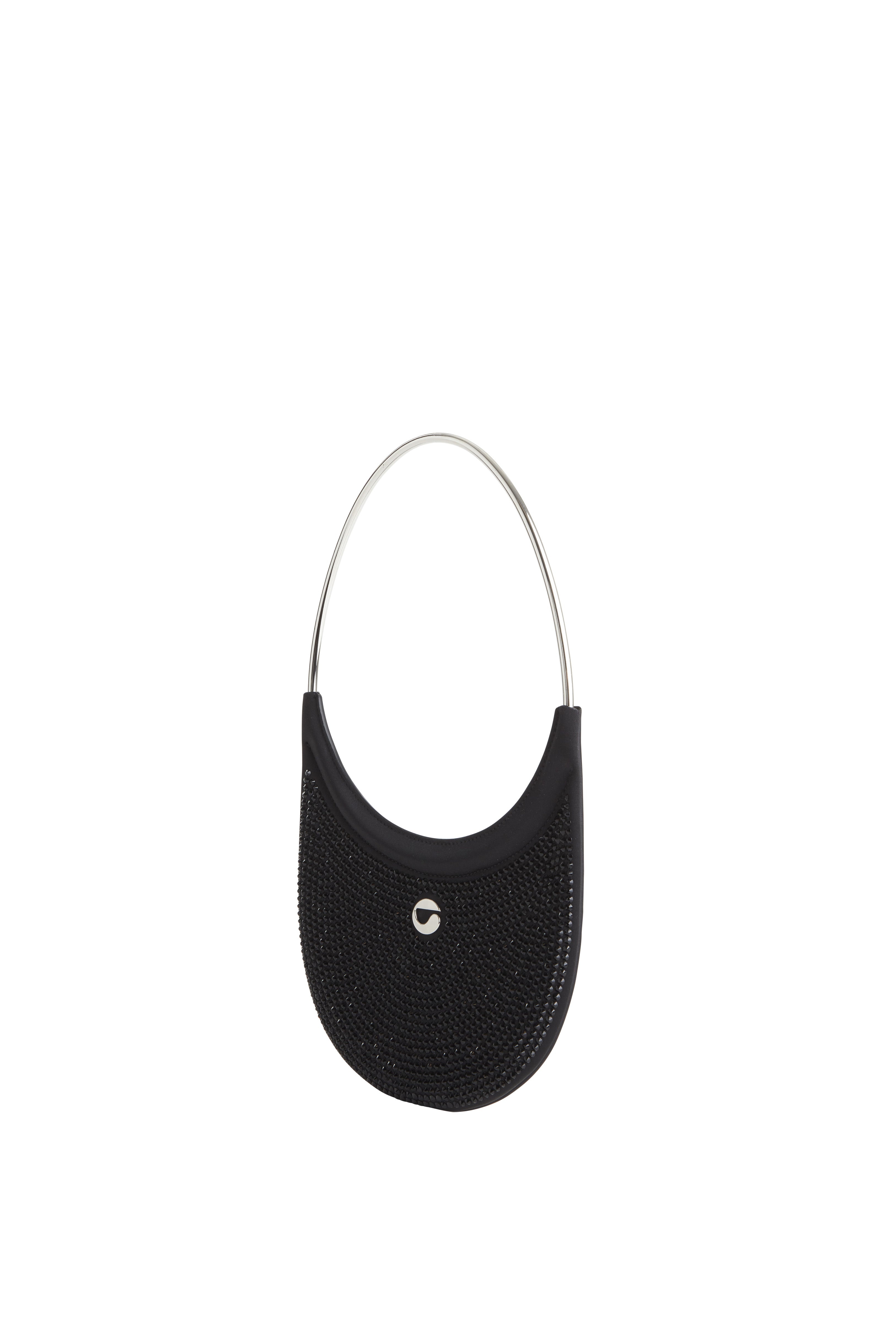 Crystal-Embellished Ring Swipe Bag - 6