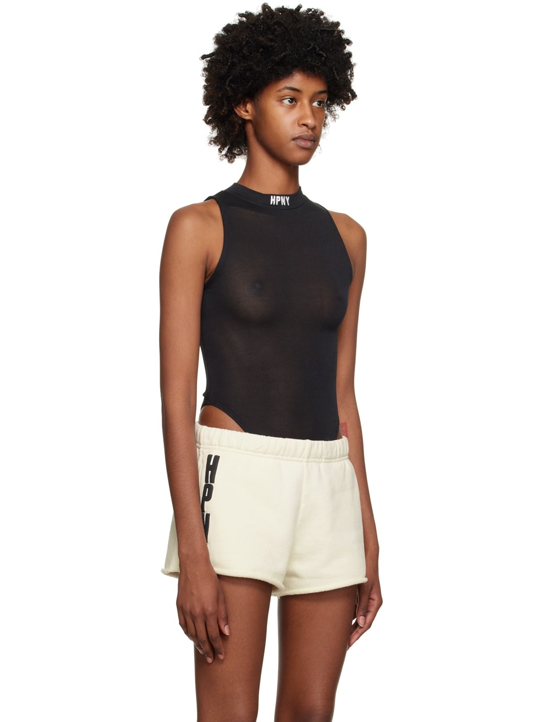 Black 'HPNY' Bodysuit - 2