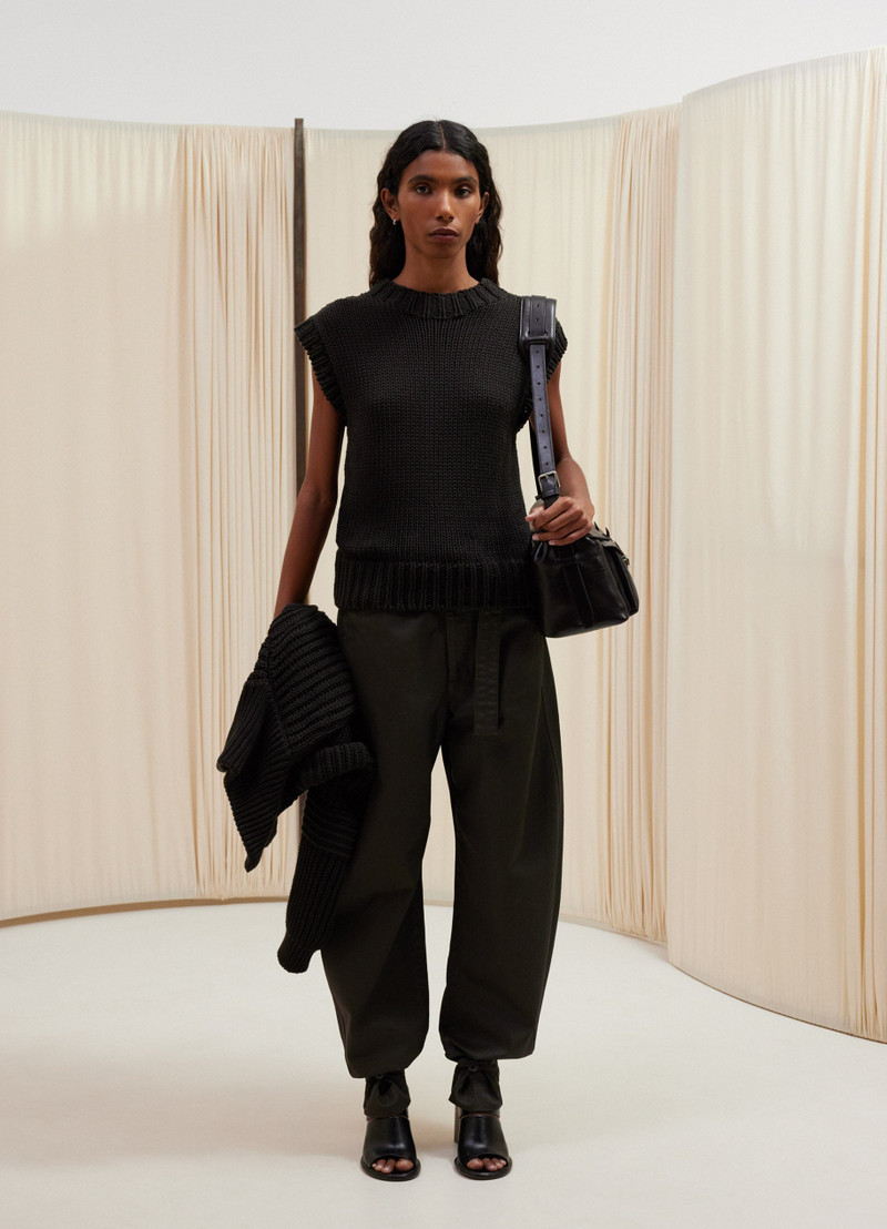 Lemaire CHUNKY SLEEVELESS SWEATER outlook