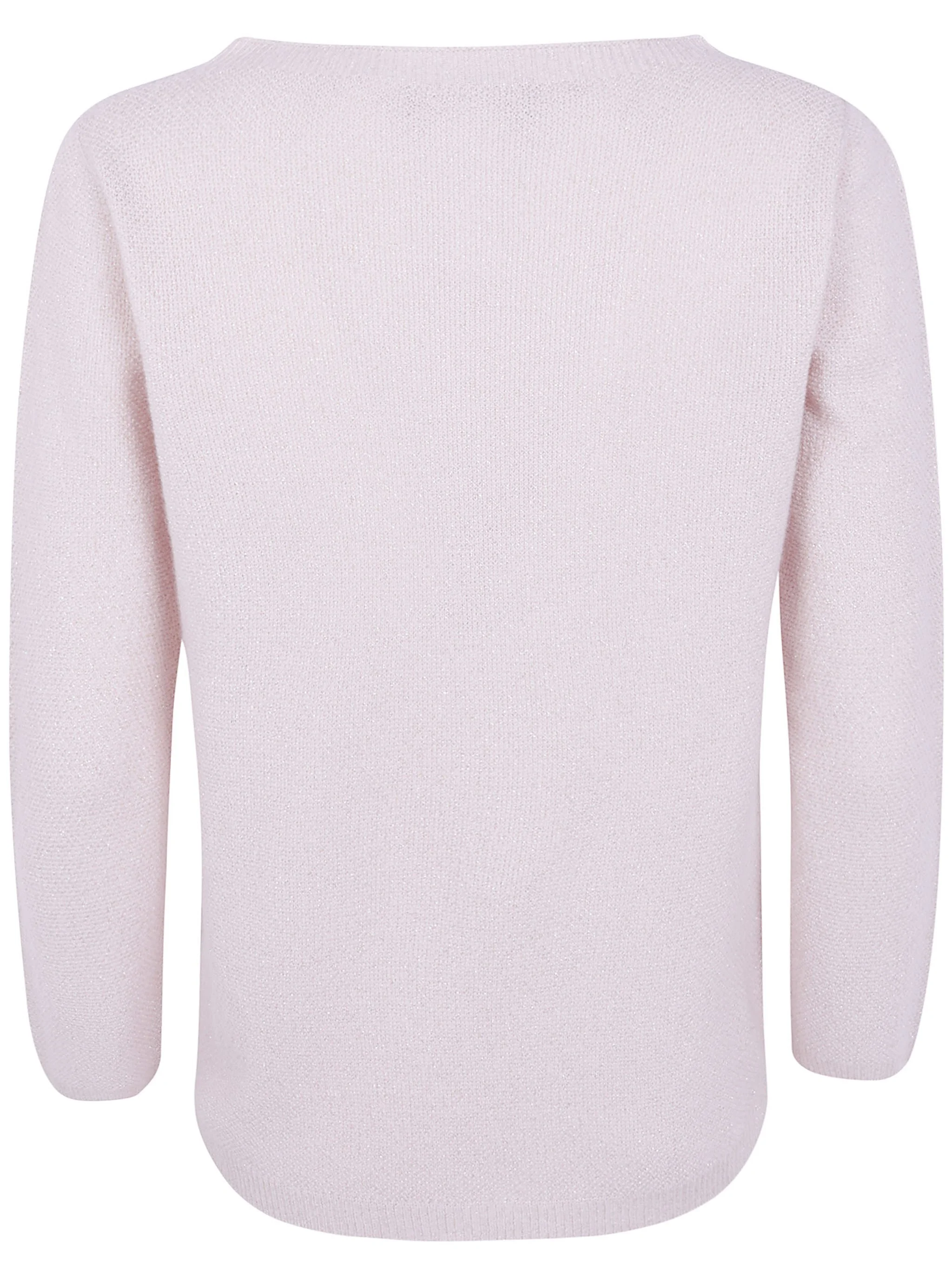 Sweater Boatneck "Lurex Platinum" - 1