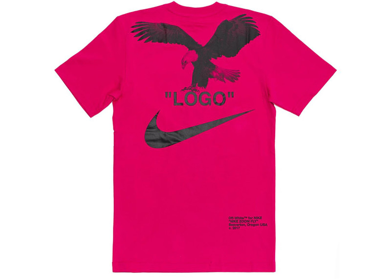 Off-White OFF-WHITE x Nike NRG A6 Tee Pink Rush/Black outlook