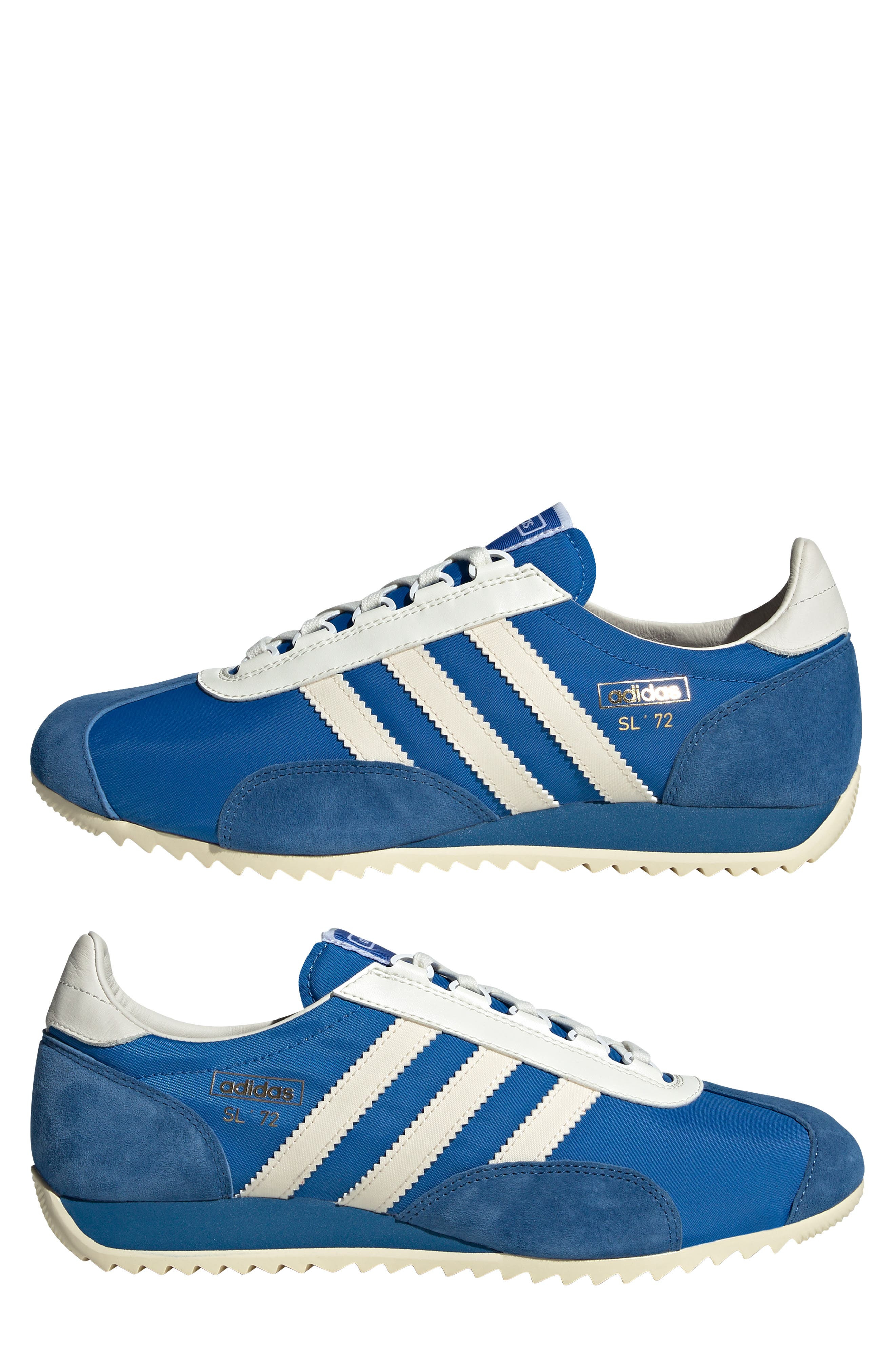 adidas Gender Inclusive SL 72 Sneaker in Royal/White/Off White at Nordstrom - 8