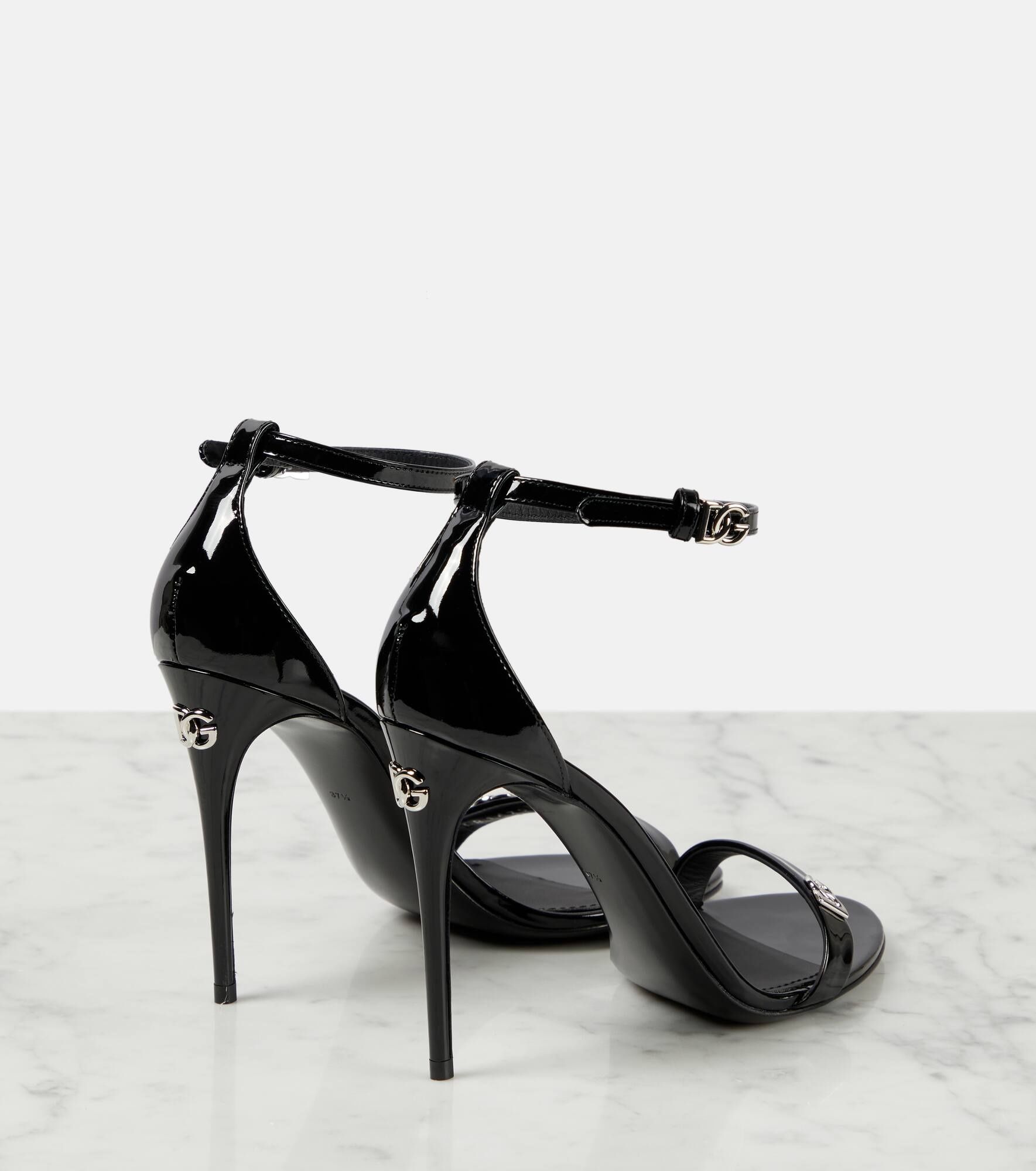 Patent leather sandals - 3