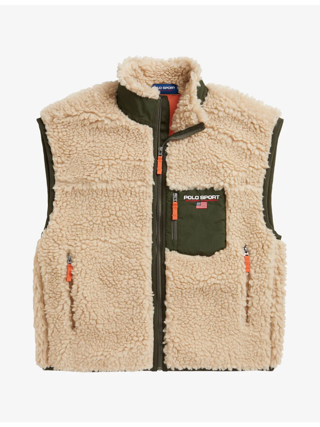 Faux-Shearling Knit Gilet - 1