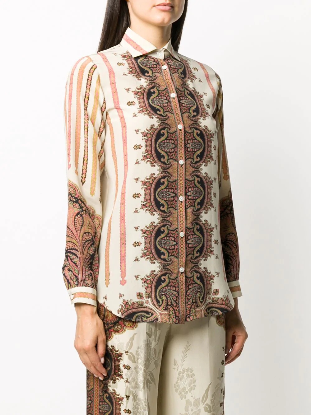 paisley-print shirt - 3