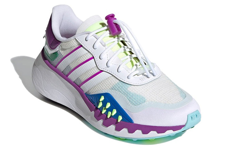(WMNS) adidas Choigo 'White Shock Purple' FY6501 3