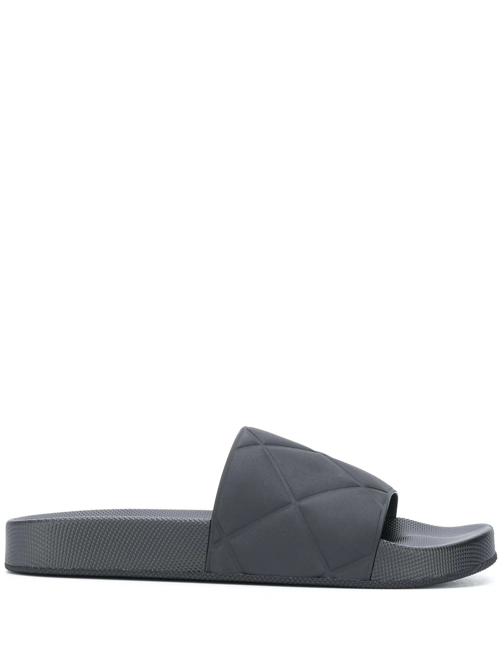 diamond-quilted slides - 1