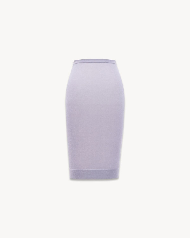 SAINT LAURENT PENCIL SKIRT IN KNIT outlook