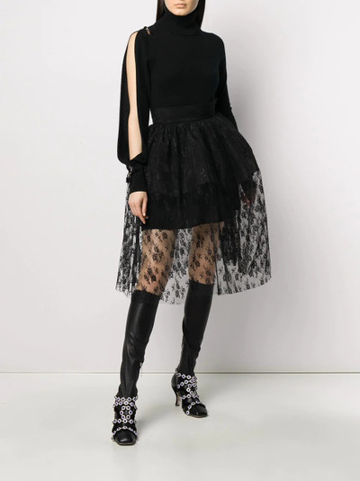 Christopher Kane lace full skirt outlook