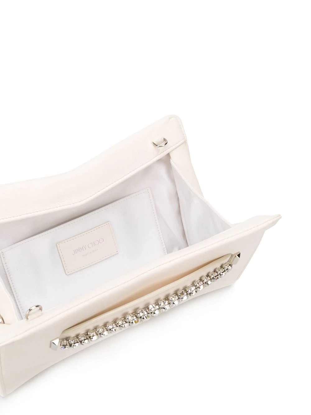 Venus crystal-embellished clutch - 5