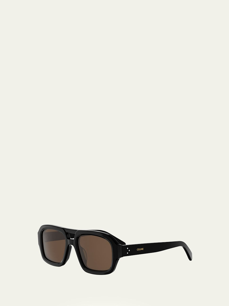 CELINE 3 Dots Naviagator Acetate Sunglasses outlook