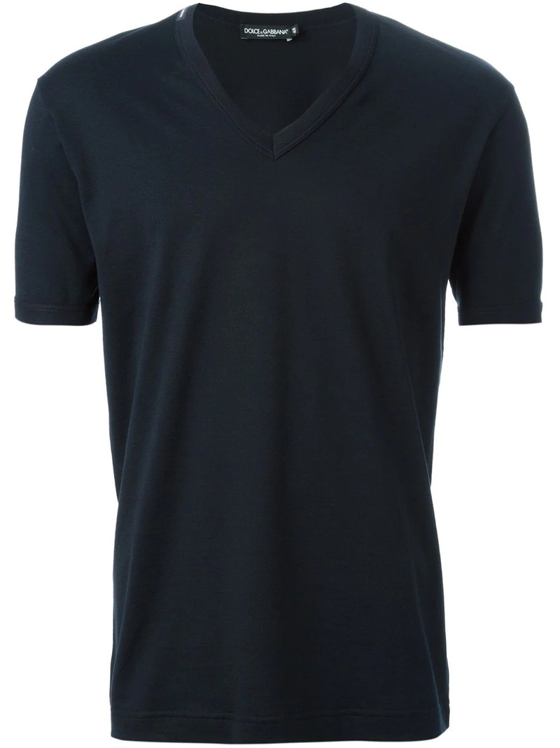 classic v-neck T-shirt 1