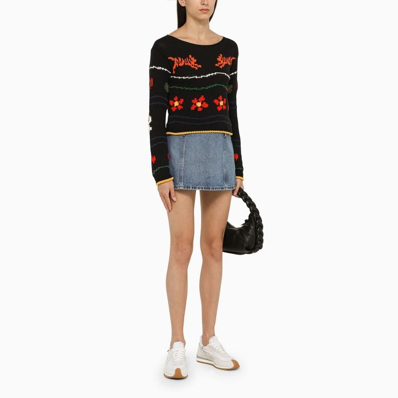 KENZO CREW-NECK SWEATER WITH INLAY - 6