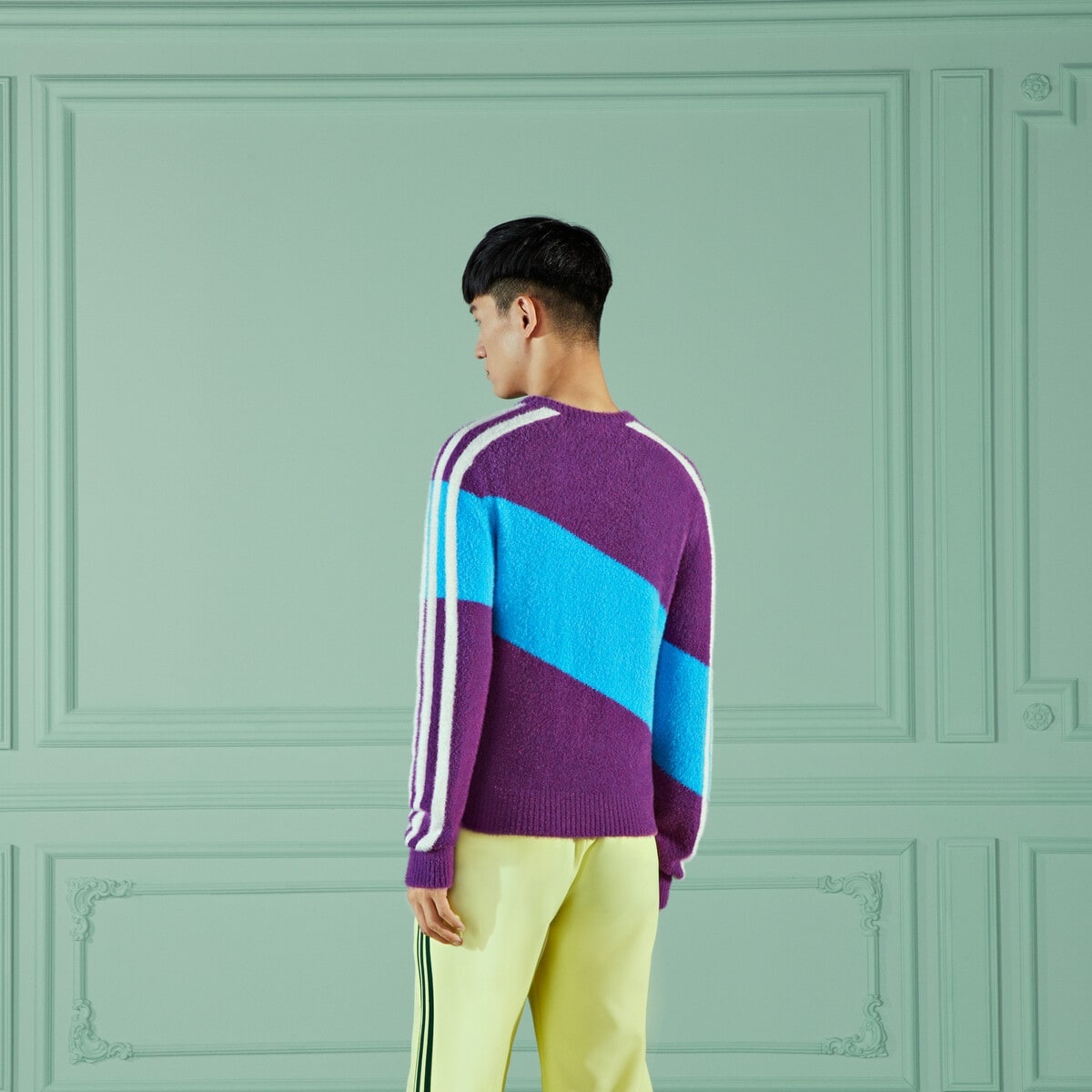 adidas x Gucci wool shirt - 8