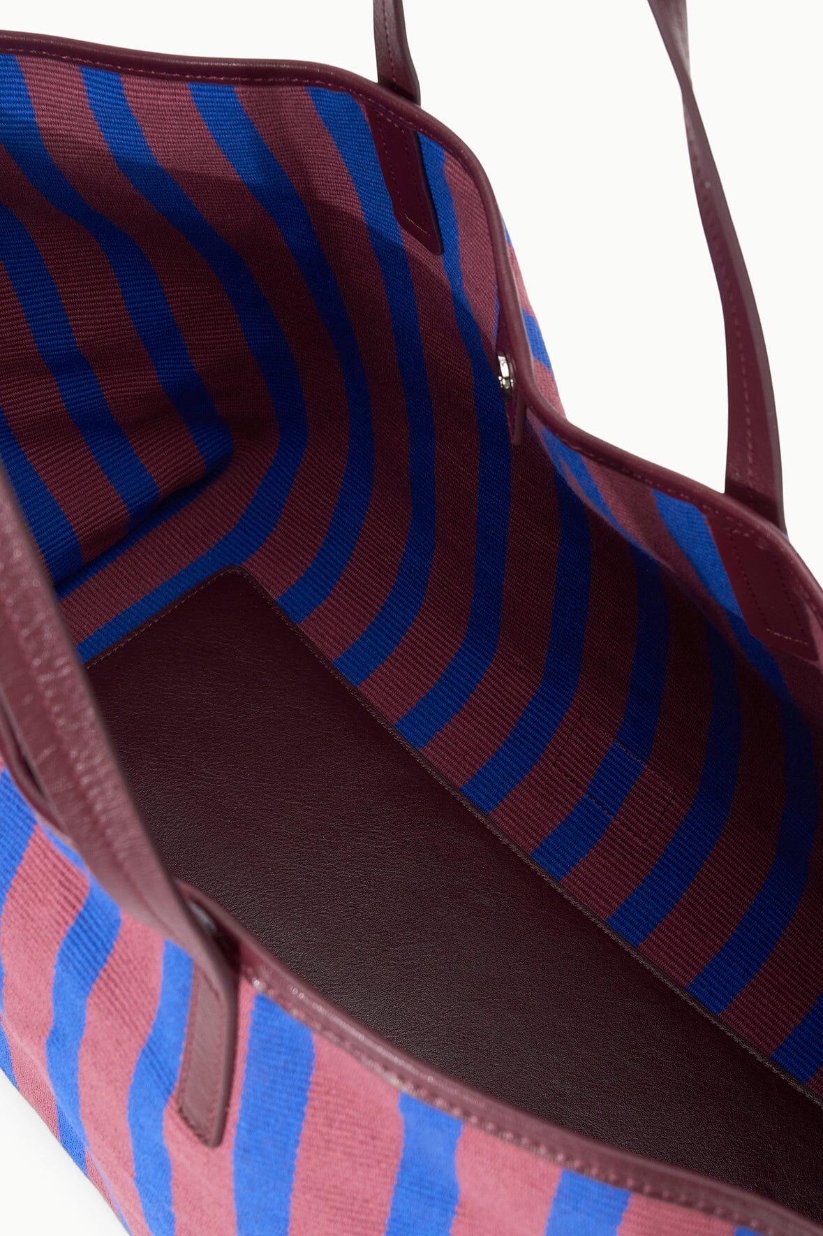 STAUD CHRISTOS LARGE TOTE ATLAS STRIPE - 7
