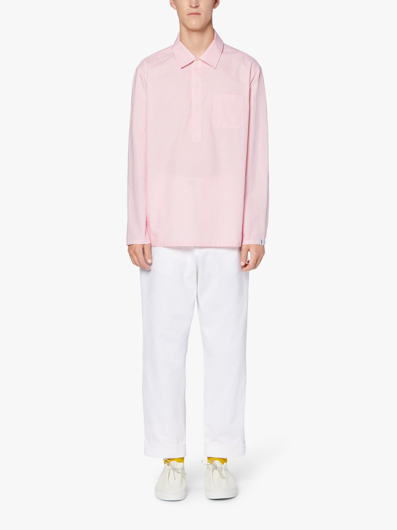 Mackintosh MILITARY PINK COTTON SHIRT | GSM-201 outlook