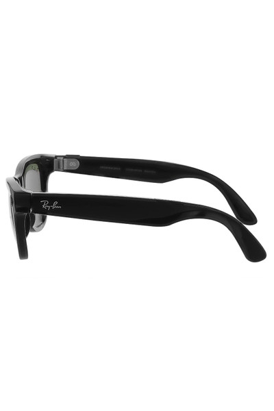 Ray-Ban Meta Skyler Sunglasses - Shiny Black Green outlook