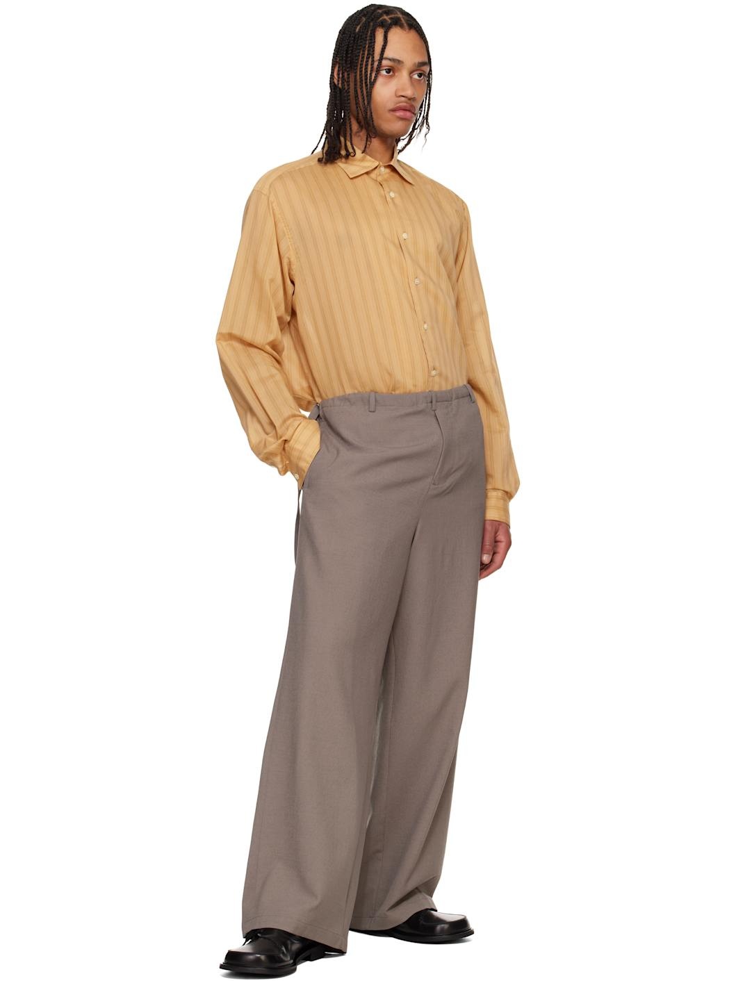 Yellow Vintage Lawn Shirt - 4