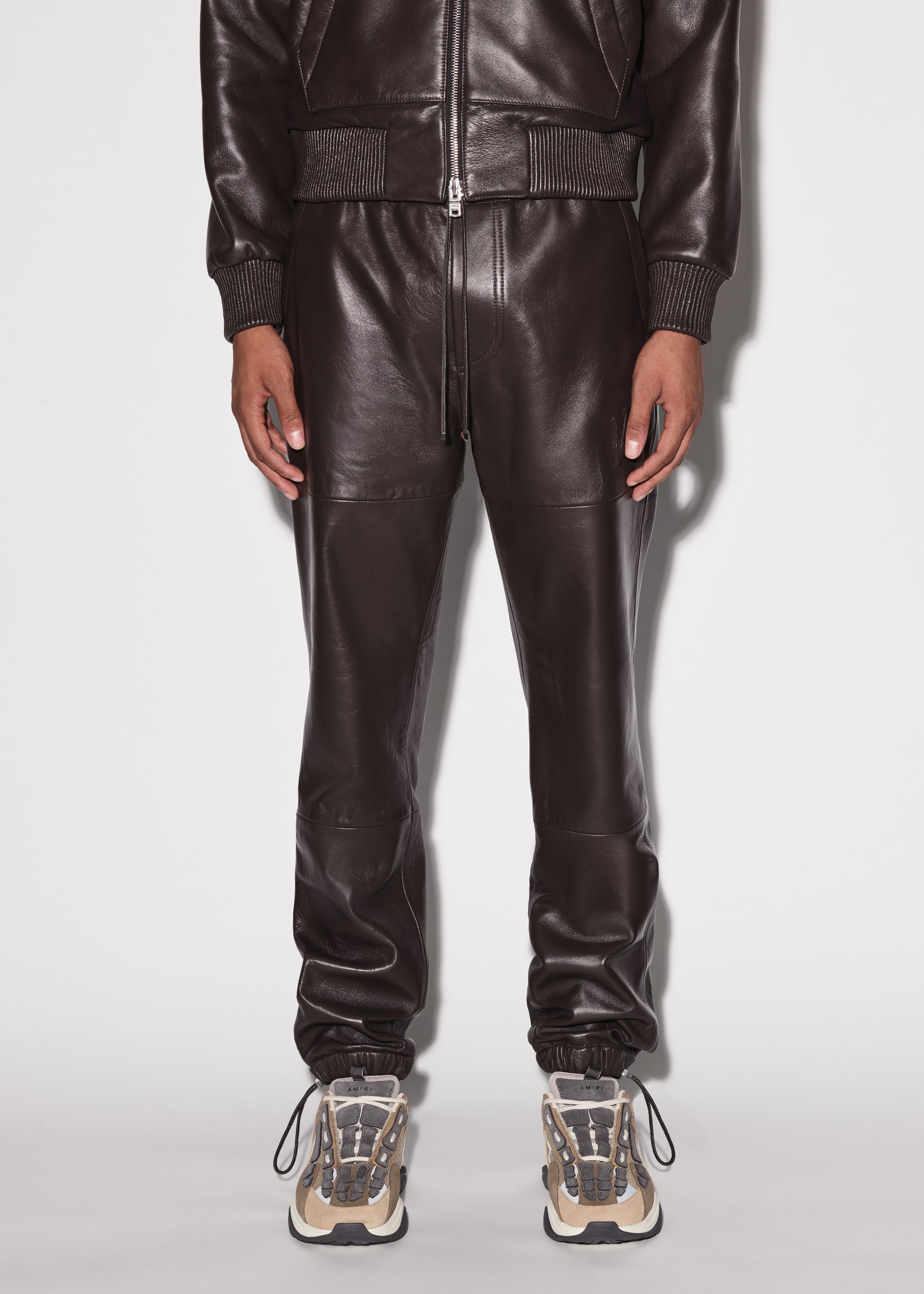 LEATHER JOGGER - 2