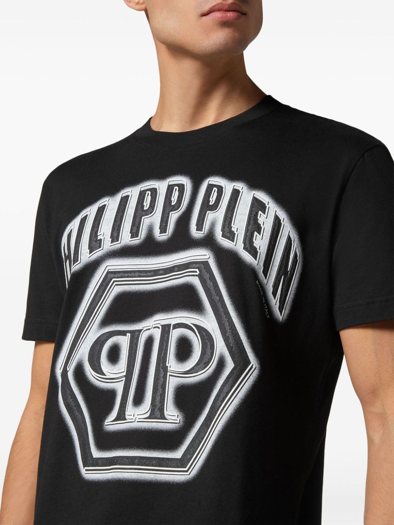 logo-print cotton T-shirt 5