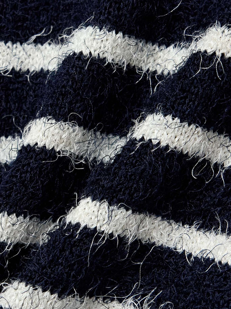 Luphia striped silk and cashmere-blend T-shirt 4
