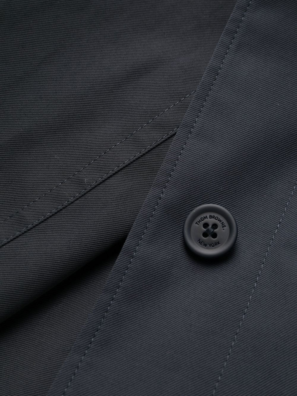 single-breasted hooded parka - 6