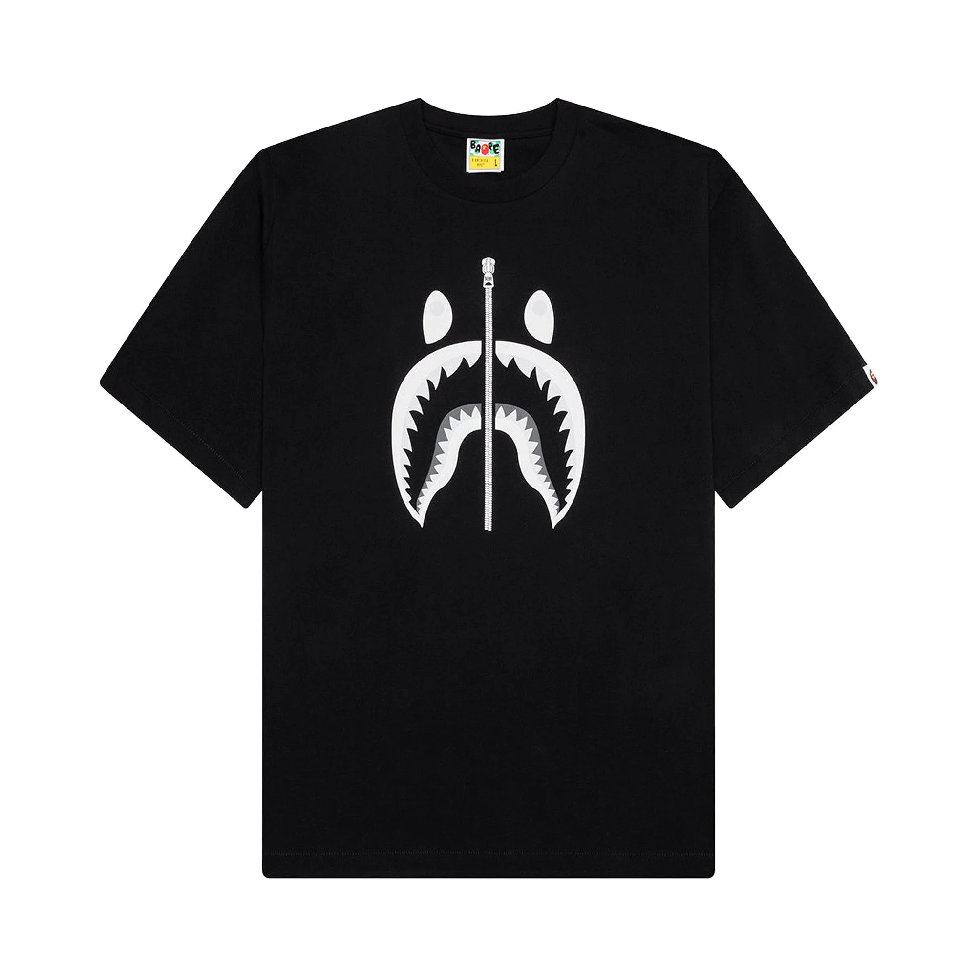 BAPE Shark Tee #1 'Black' - 1