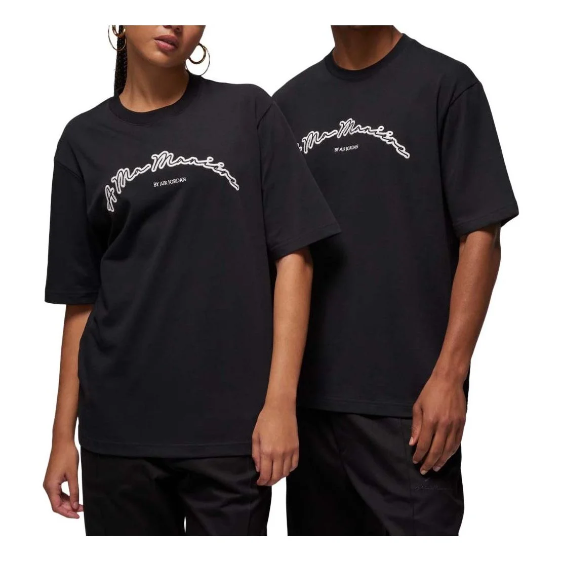 Air Jordan x A Ma Maniere Logo T-Shirt 'Black' FN0609-010 - 1