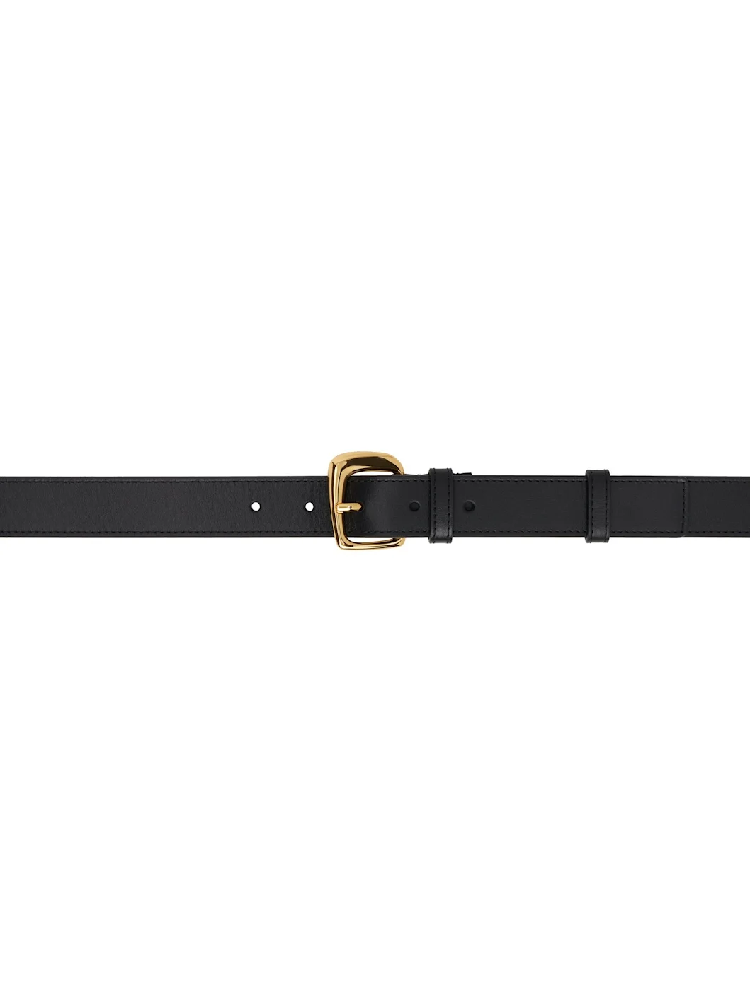 Black 'The Ovalo' Belt - 1